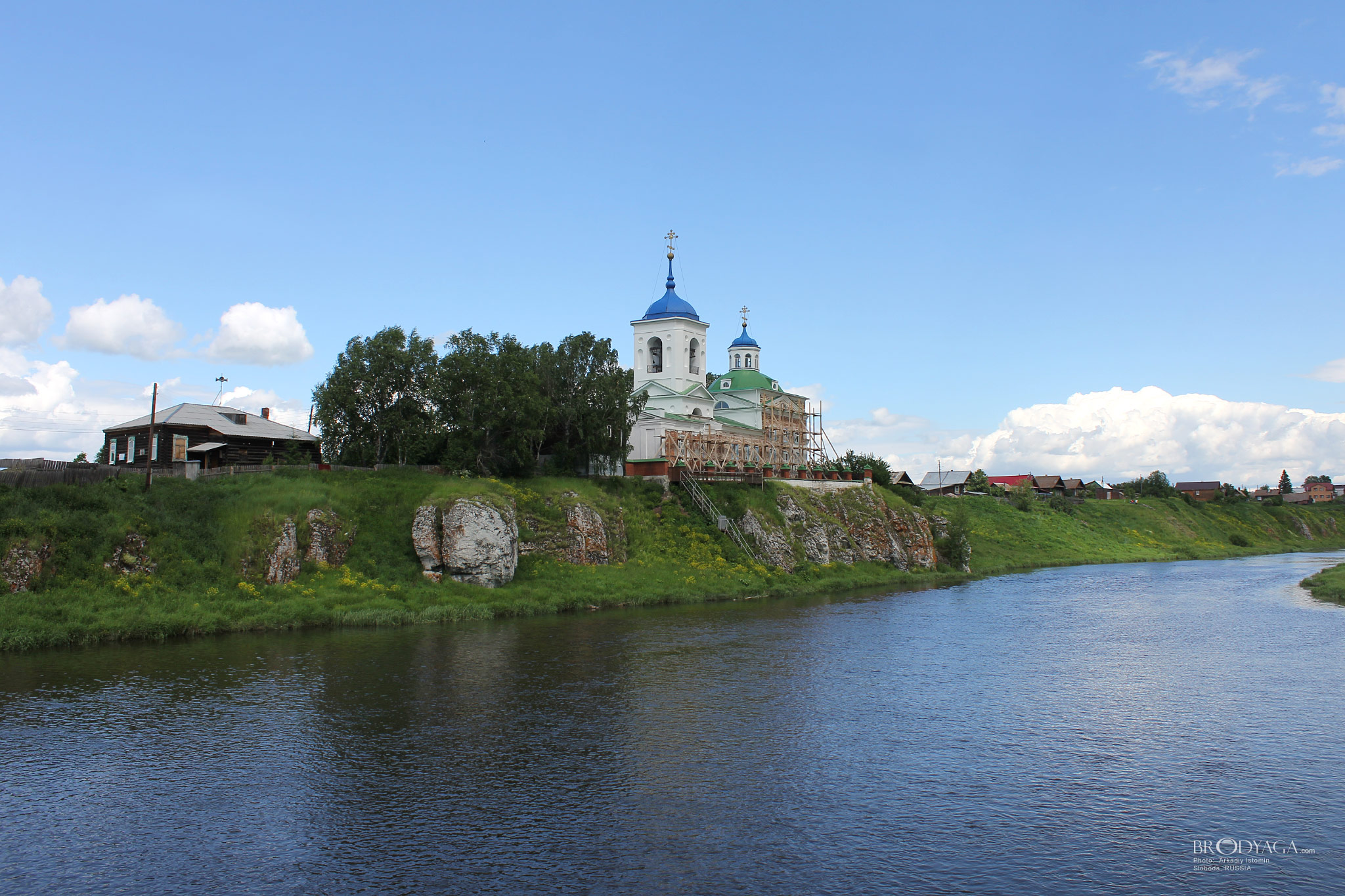 Георгиевская церковь, село Слобода на реке Чусовой (Sloboda)